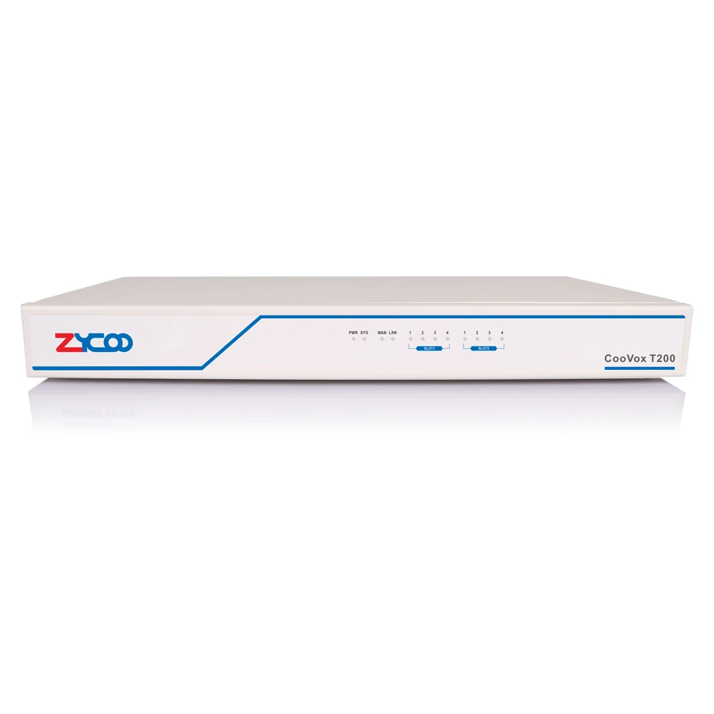 Serveur VoIP pour 200 utilisateurs sip, CooVox-T200 Grandstream ZyCoo ip pbx