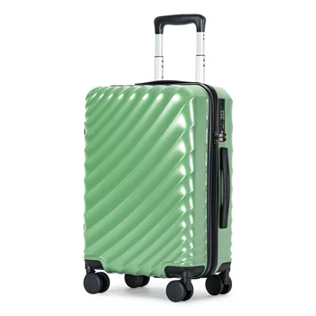 New Arrival Luxury Abs hard shell Luggage suitcase travel bags with wheel aluminum frame travel luggage set