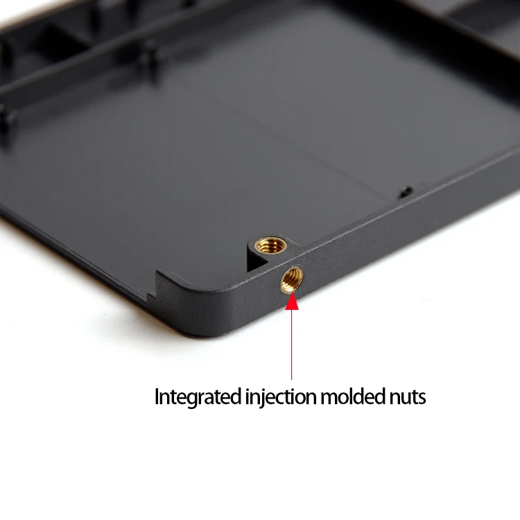 2.5 Inch Tool Free Plastic SSD SSD case Jiangbolong Hard Disk case