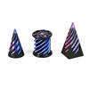 3 pièces extérieur-noir-rouge-bleu