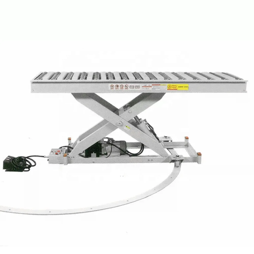 Hongrui fixed scissors elevator fixed cargo elevator indoor and outdoor lifting platform