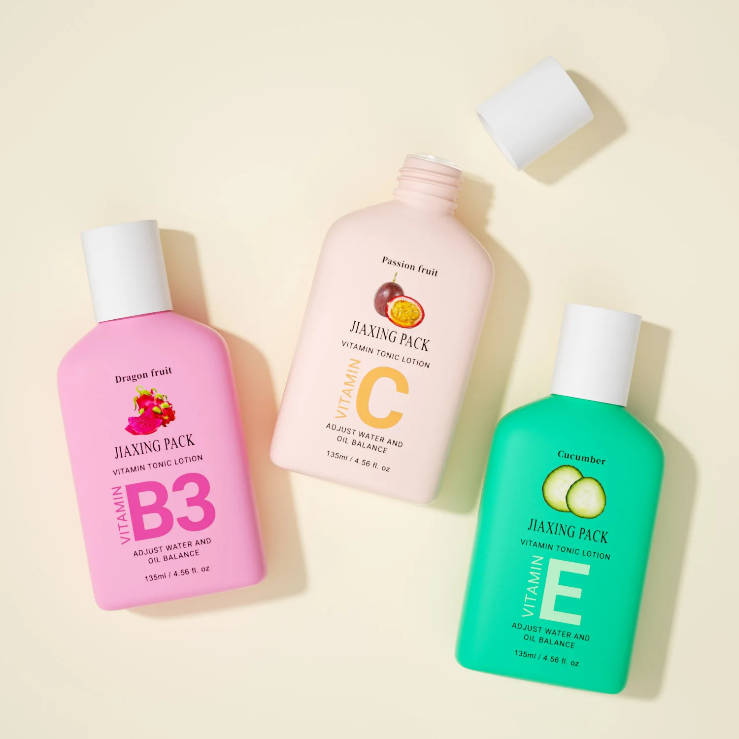 Portable Soft Touch Empty Plastic Baby Shampoo and Body Shower Gel Packaging Bottle Colourful