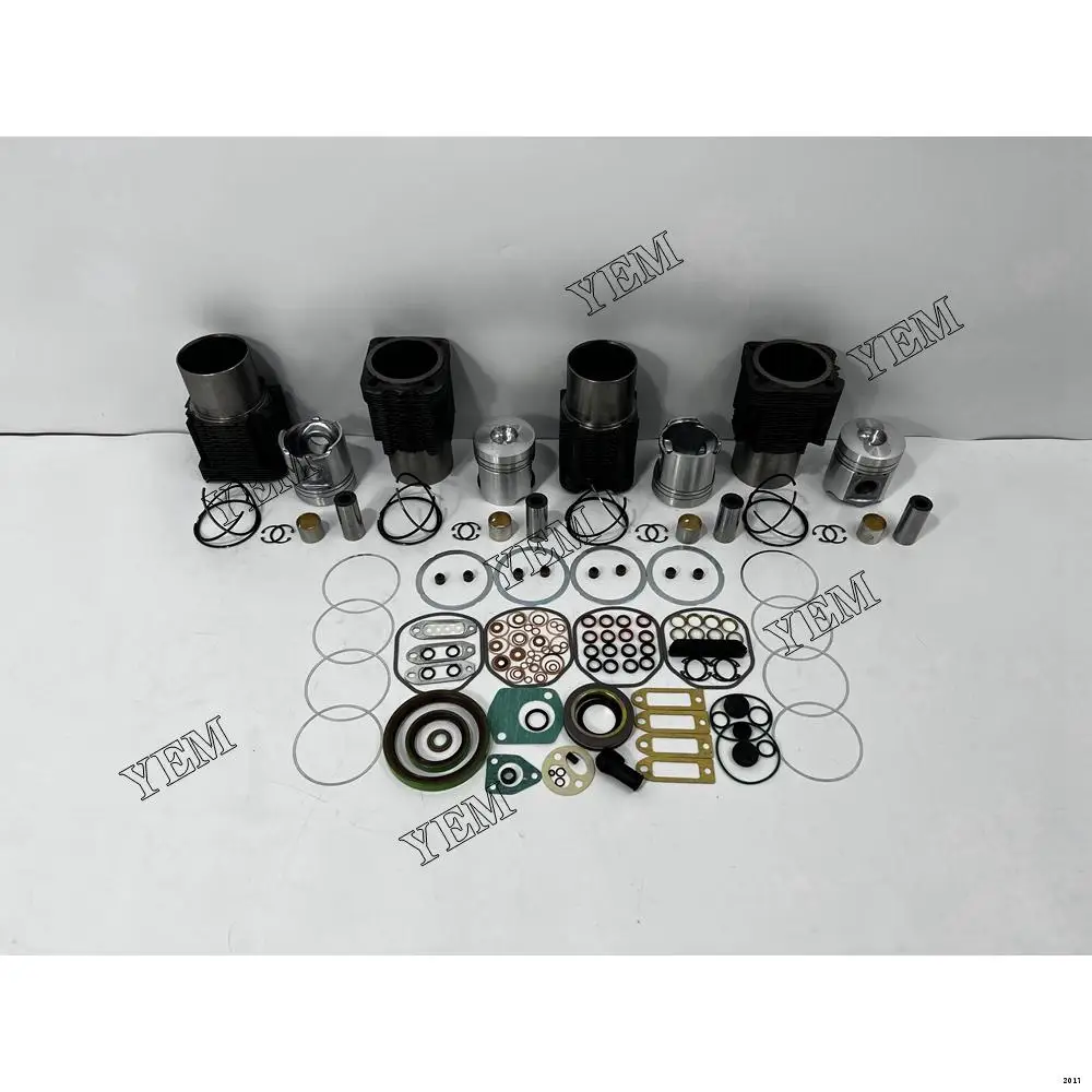 BF4L913 Cylinder Liner Kit With Full Gasket Set Piston Rings Liner for Deutz
