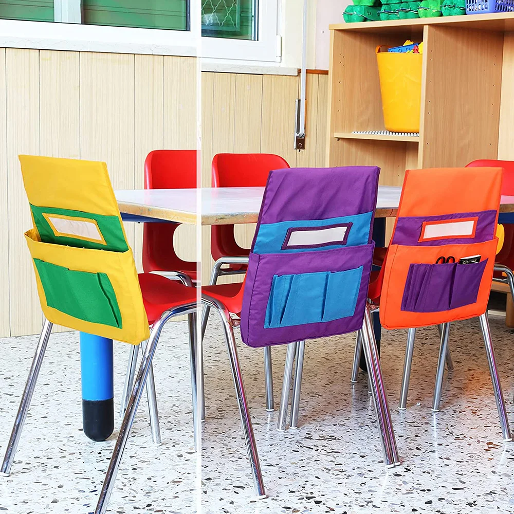 Chairback Buddy Pocket Chart,Student Chair Pockets For Classroom,Chairback Buddy