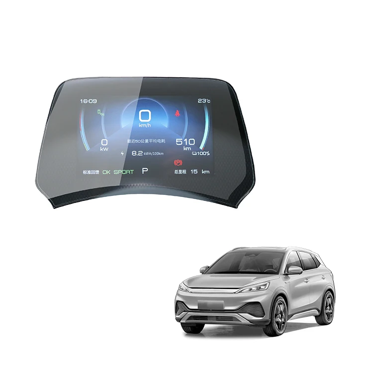 Car Interior Accessories Navigation Dashboard Screen Protector Tempered Film For Byd Atto 3 Yuan Plus