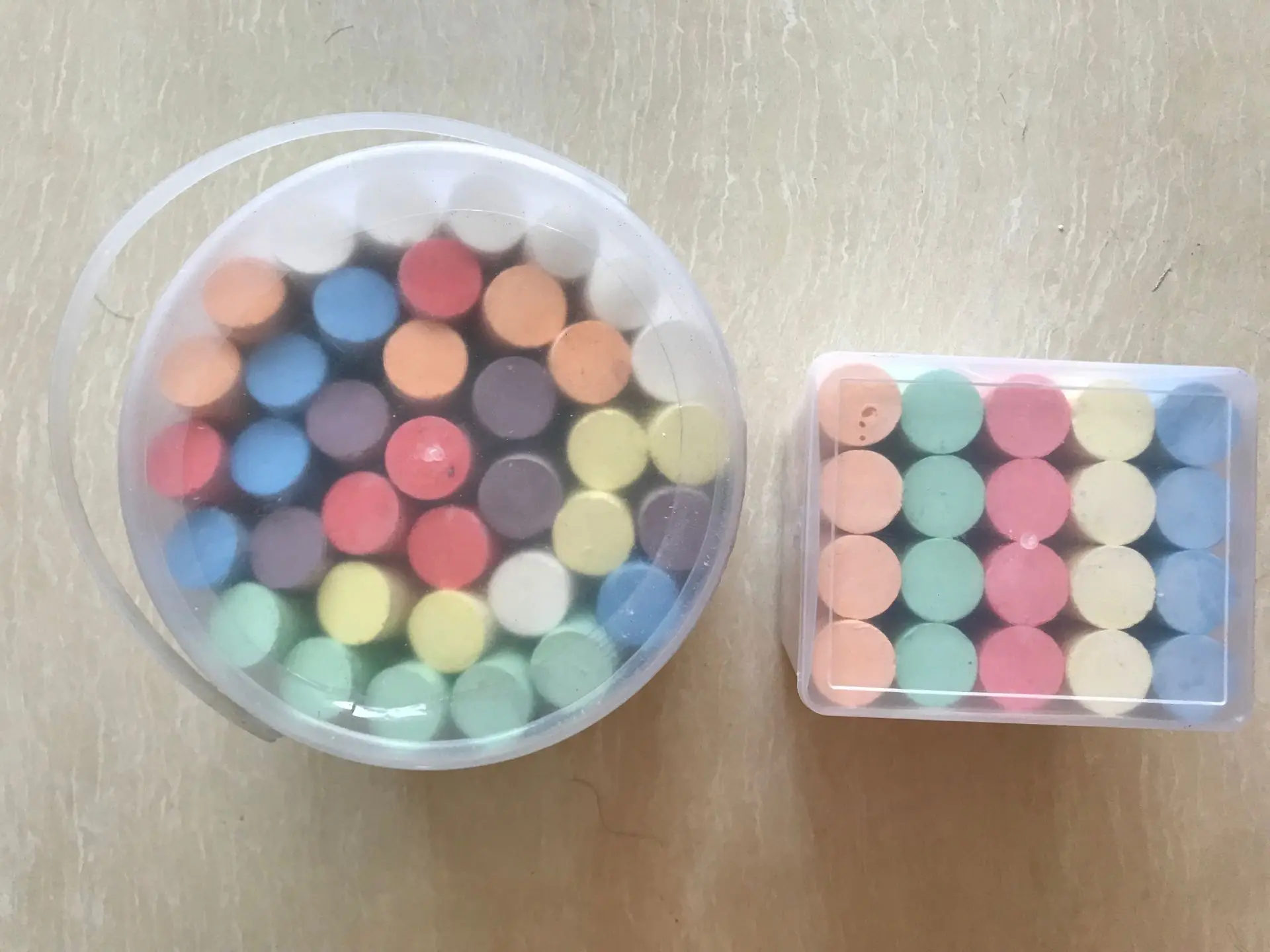 Индивидуальные нетоксичные цветные моющиеся мелки для уличного тротуара 37 шт. в