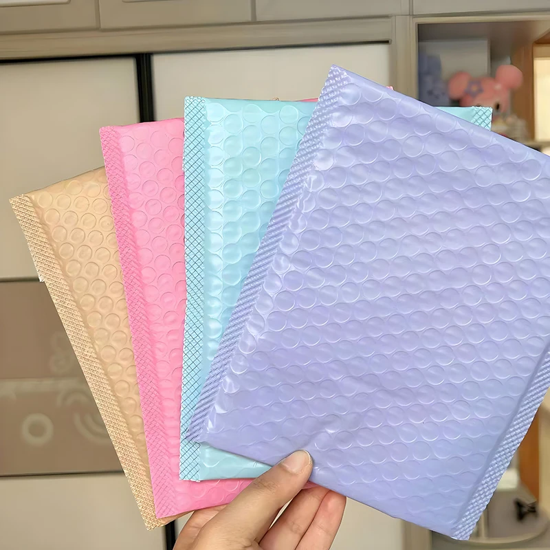 Pearlescent Film Bubble Envelope Self-Adhesive Waterproof Foam Bag Thickened Express Packaging Bag for Mailing