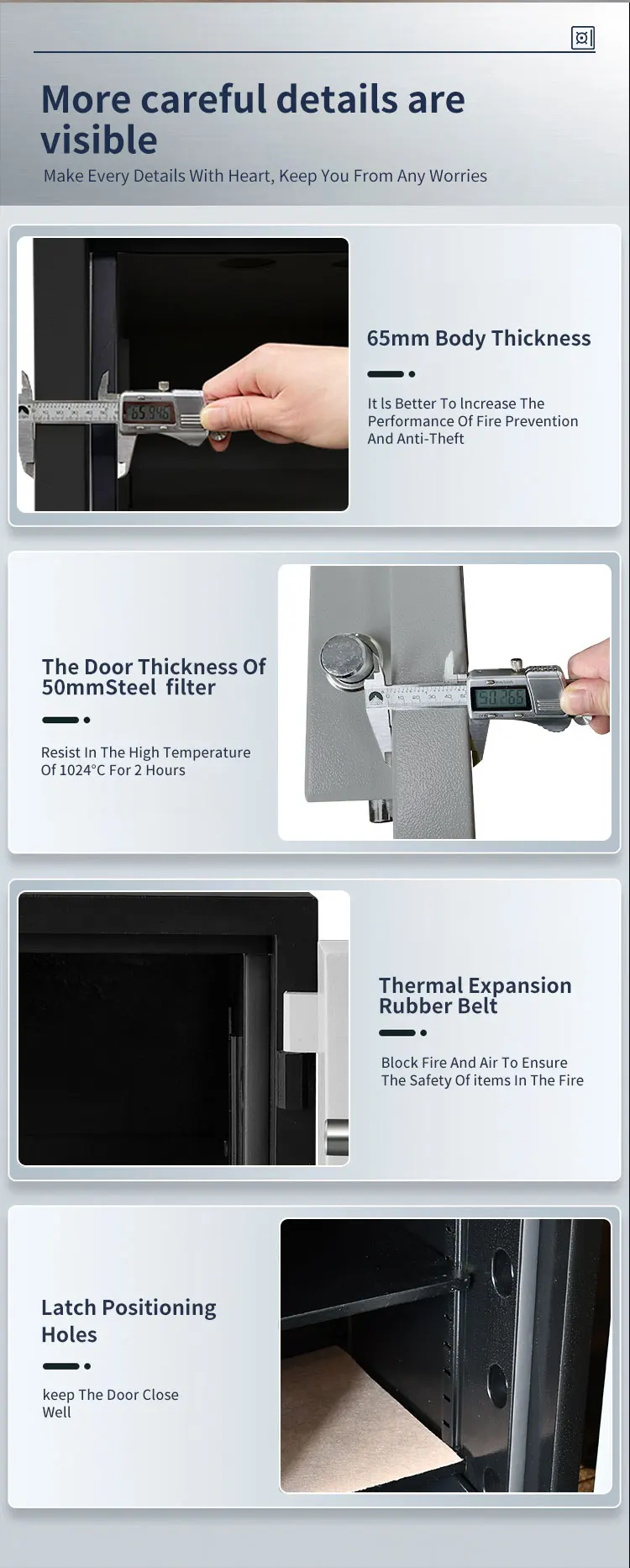 CEQSAFE Large Safe Box Fireproof Waterproof Steel Cabinet Safe Box With Digital Locks supplier