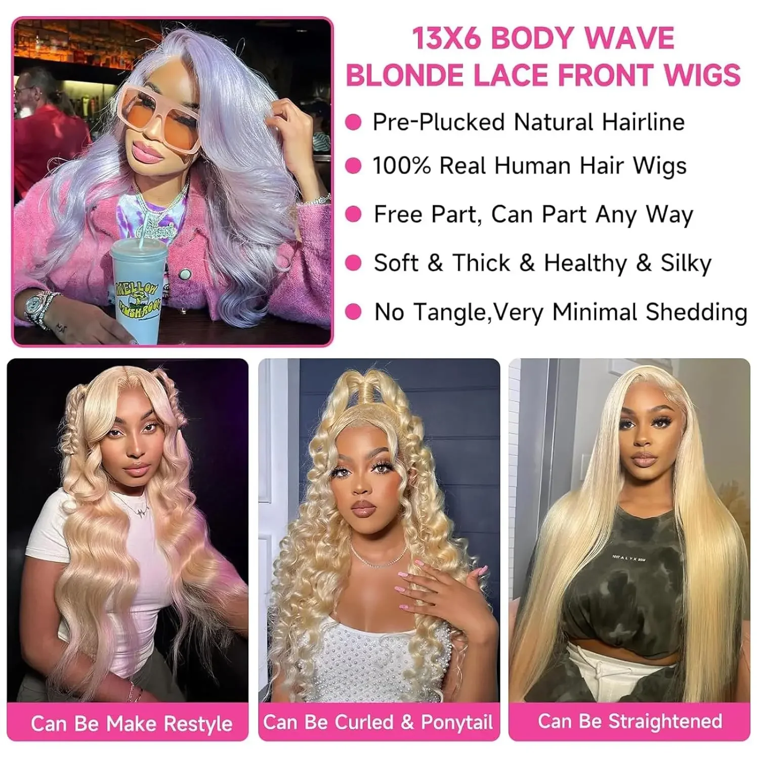 Parrucca lace front body wave 613 bionda capelli veri glueless_voghion.com