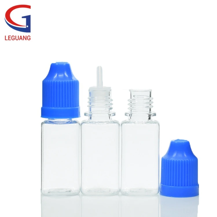 Soft Drop 10ML Plastic Eye Drop Bottle Packaging Supplies - Clear & Customizable