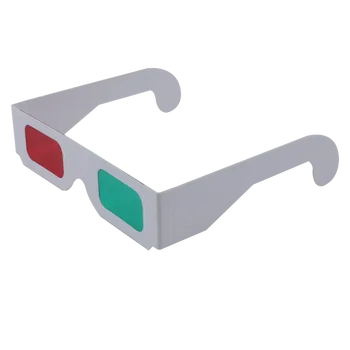 Cheap OEM Paper 3D Glasses - Red Blue Lenses for 3D Movies