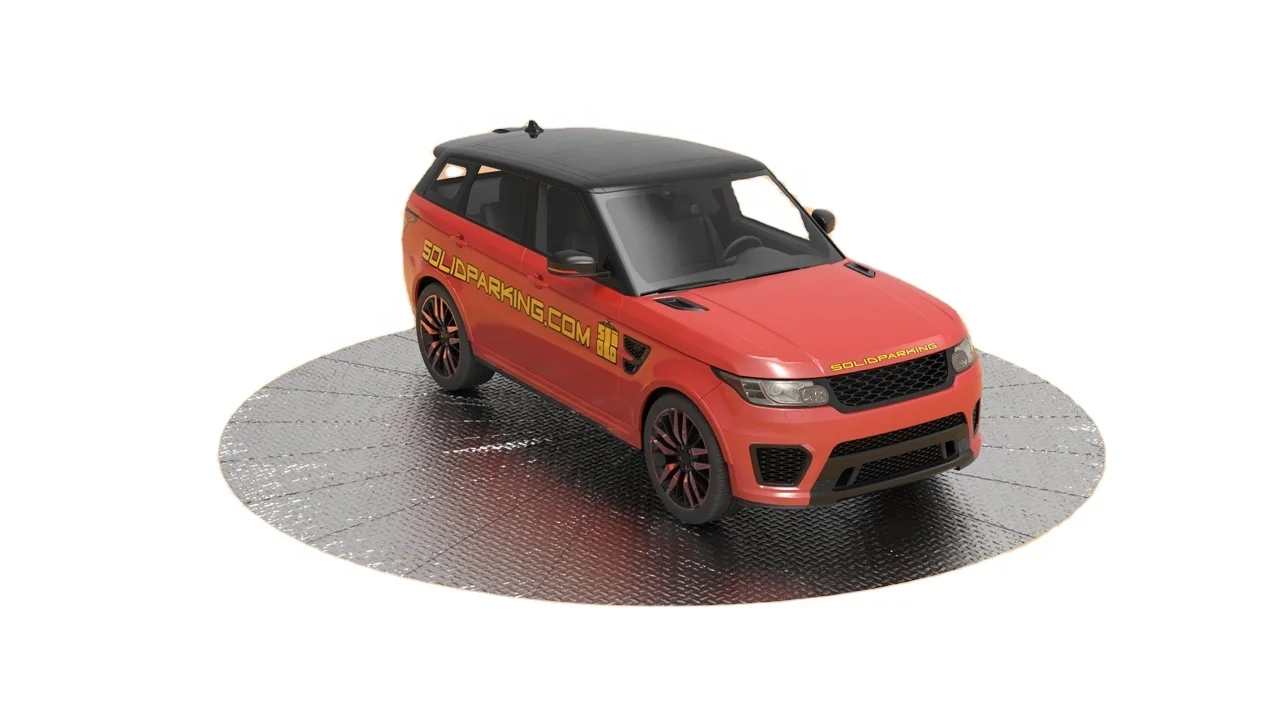 Showroom 360 Degree Vehicle Rotary Platform Car Turner Electric Automated Car Turntable