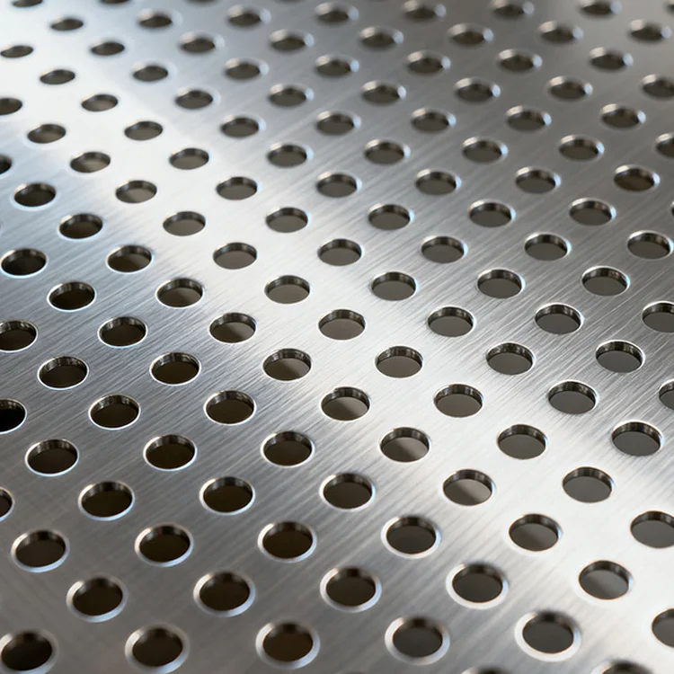 High Quality Stainless Steel Plate Punching Net Galvanized Perforated Steel Expanded Weave Style for Construction Welded Mesh