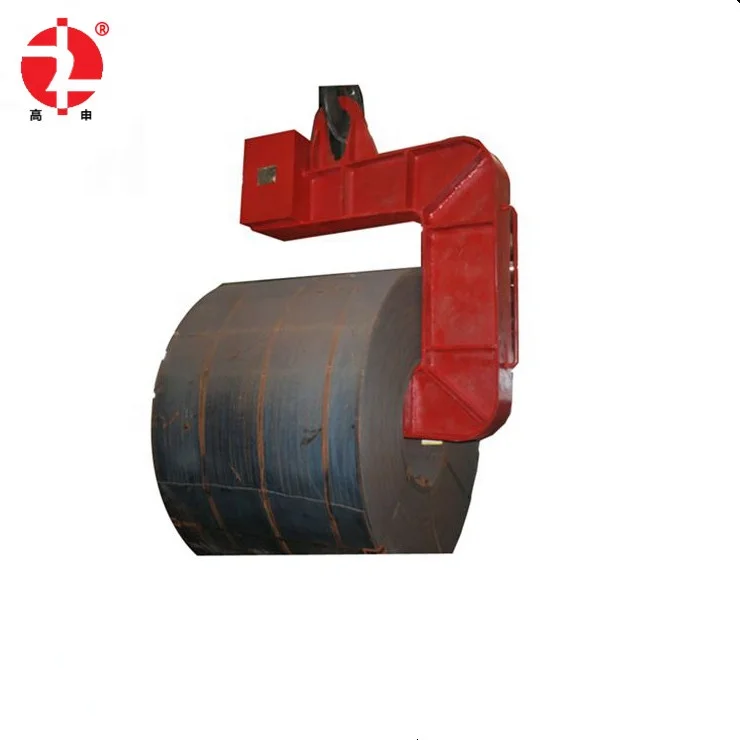 Durable C Type Coil Lifting Clamp for Coil Transportation Metal Suspension Clamp with C Hook Metric Measurement System