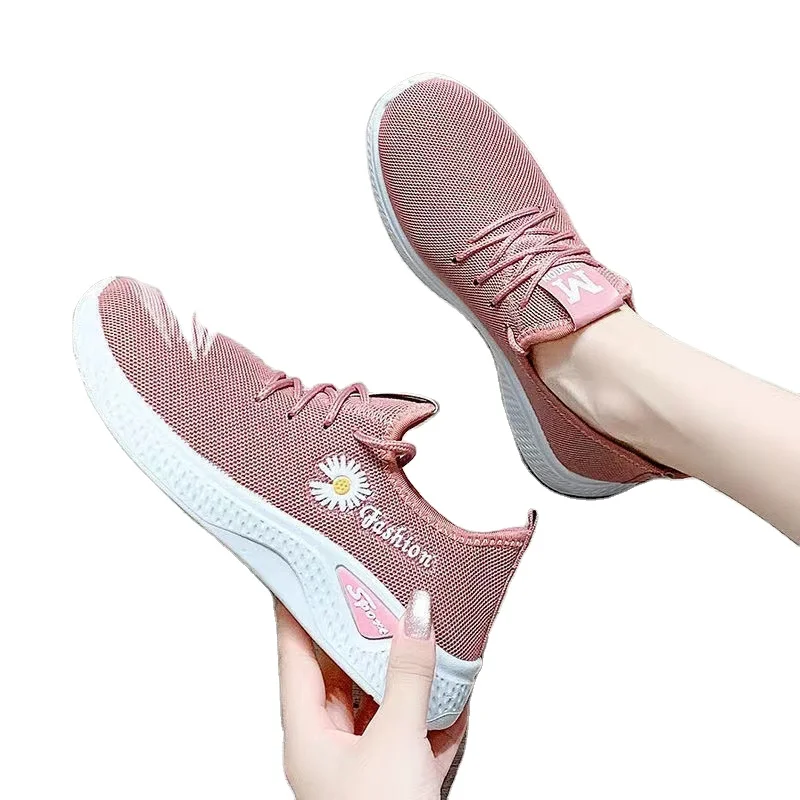 Soft Spring Women Casual Shoes Breathable Mesh Platform Sneakers Women New  Fashion Mesh Sneakers Shoes Tennies Sports Shoes