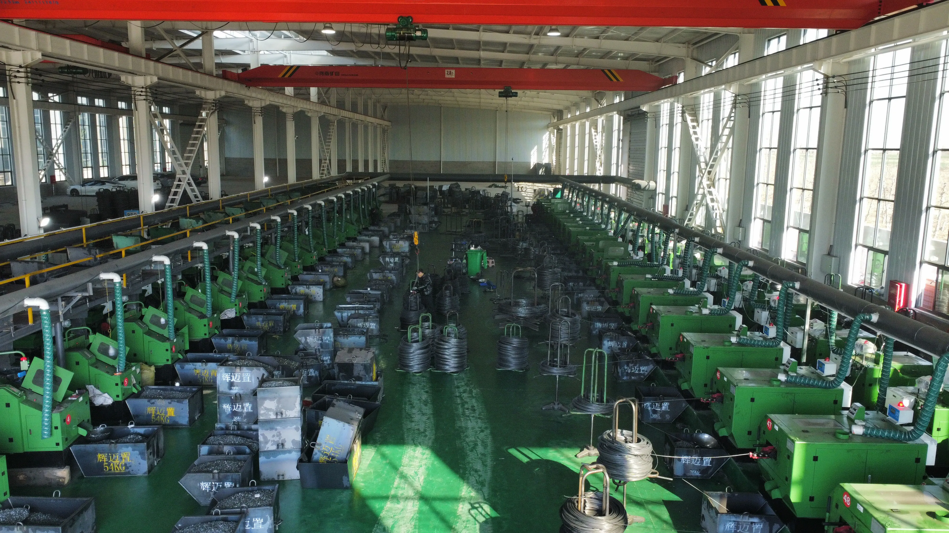 Fastener factory production line in China