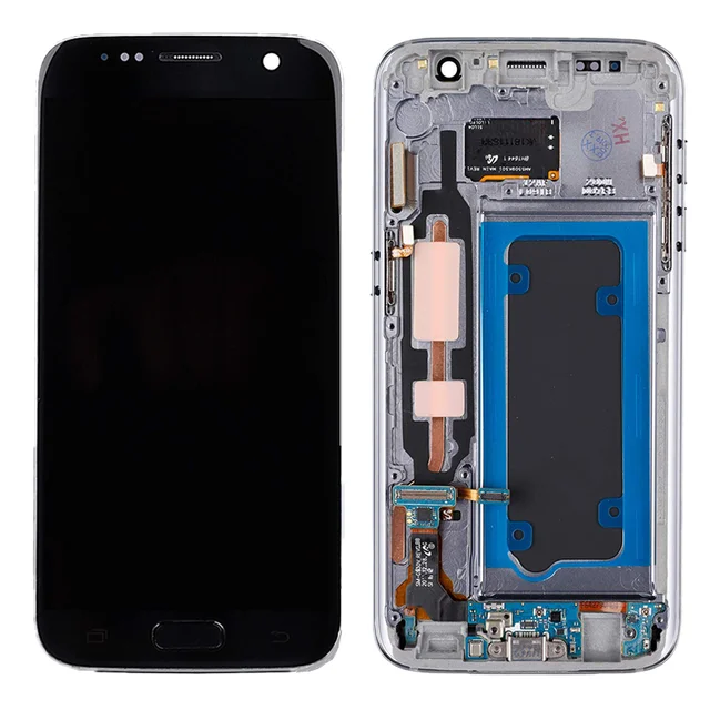 For Samsung Galaxy S7 LCD-Display Digiti zer LCD-Touchscreen Fix defekter Telefon bildschirm 24 Stunden