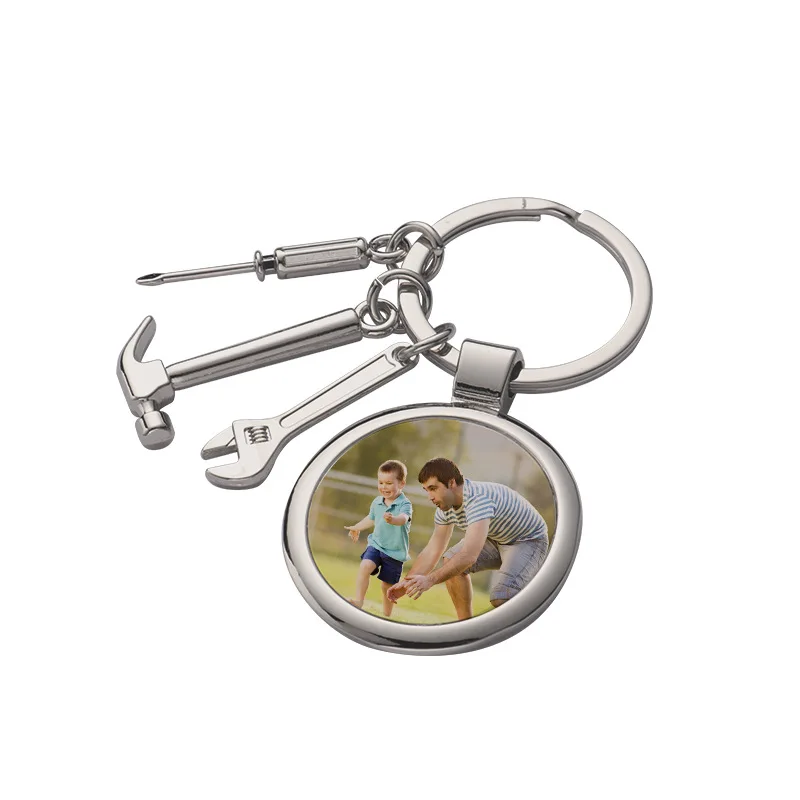 Portachiavi Apribottiglie Con Incisione 'Prendere La Birra è Anche Movimento', Regalo Uomo Per Festa Del Papà, Compleanno, Natale, In Acciaio Inox - 2