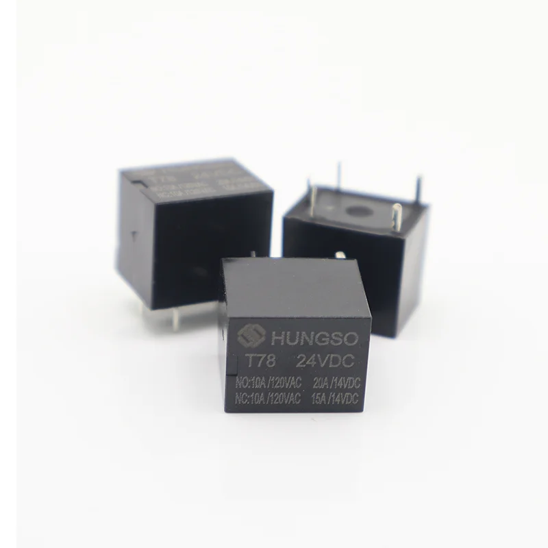 OEM SPDT  T78 Mini Cube Relay  5v 12v 24v 4/5pin  20A Automotive Micro Relay