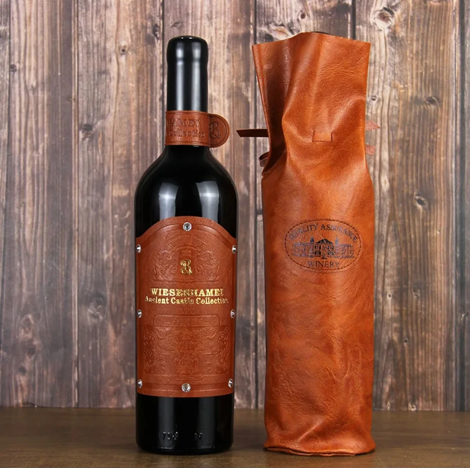 Private Custom High Quality Gold Foil Sticker Embossed Printed Leather