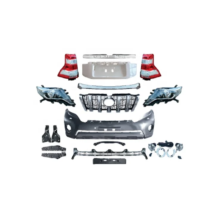KEBEL Good Supplier High Quality Auto Car Accessories  Front Bumper Kit OEM Car Bumper Kit for TOYOTA  UPGRADE 2014 LAND CRUISER