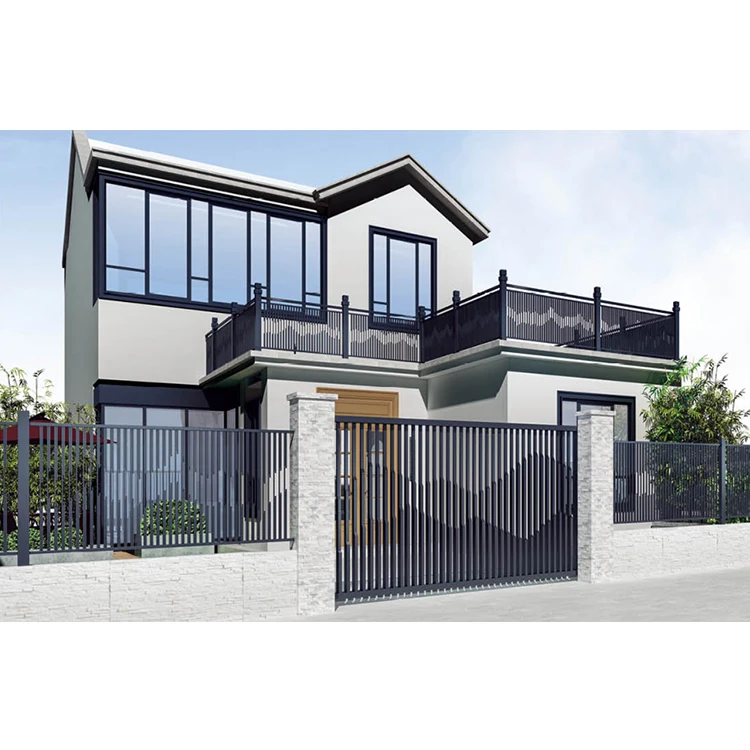 New Style Simple Main Gate Designs Swing Gate Metal Gate Designs for Homes