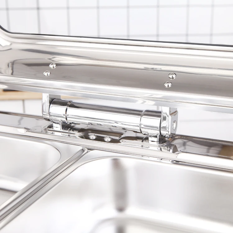 Wholesale Food Warmers Buffet Chafing Dish Stainless Steel Food Stove Stainless Steel Chaffing Dishes Buffet Catering_2