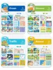 Ink painting sticker book
