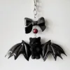 Style de perles rouges et noires