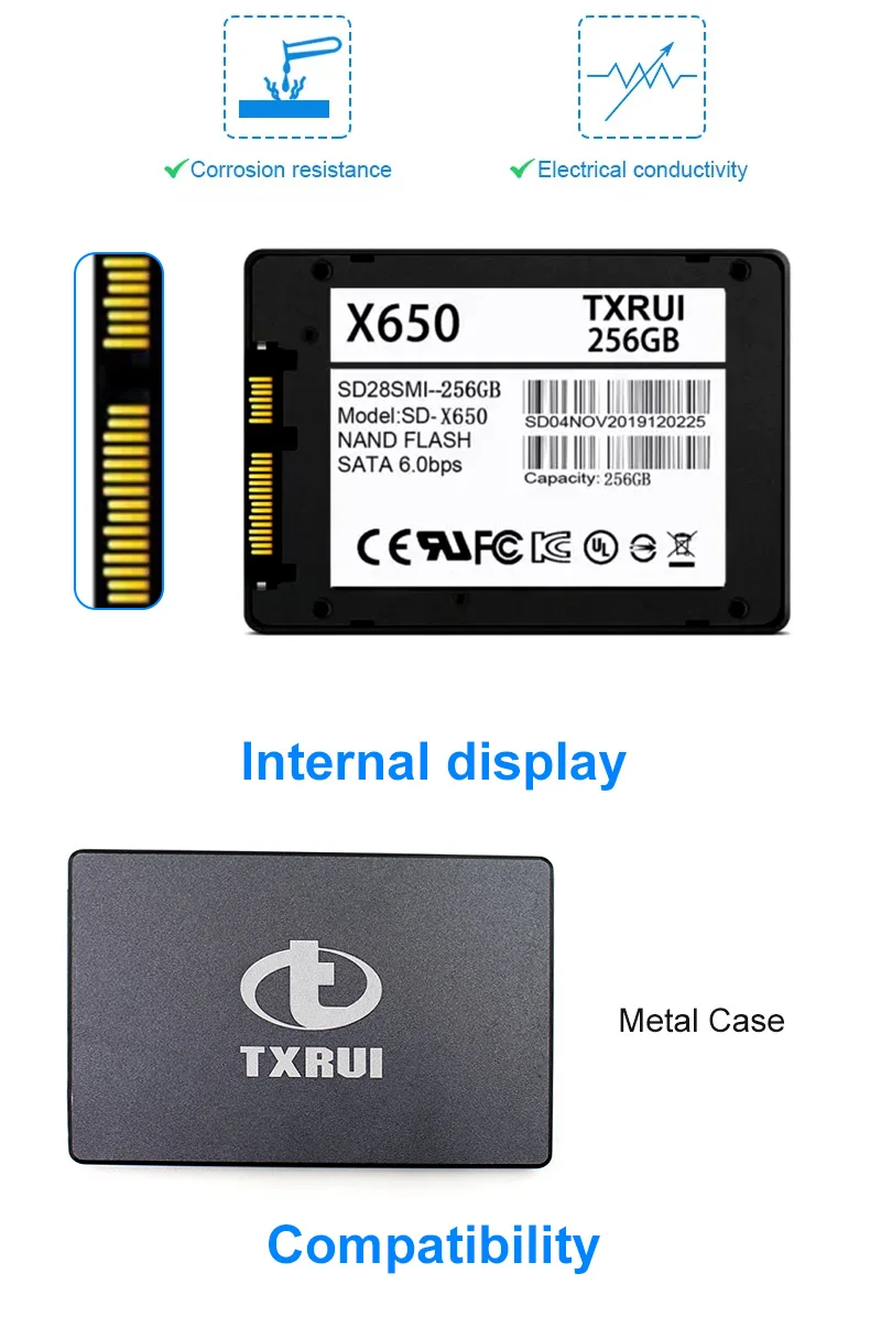 Txrui 120GB to 1TB SATA3 2.5