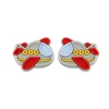 Aeroplane Focal bead Light Gray SA142