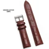 Fibbia marrone scuro-argento