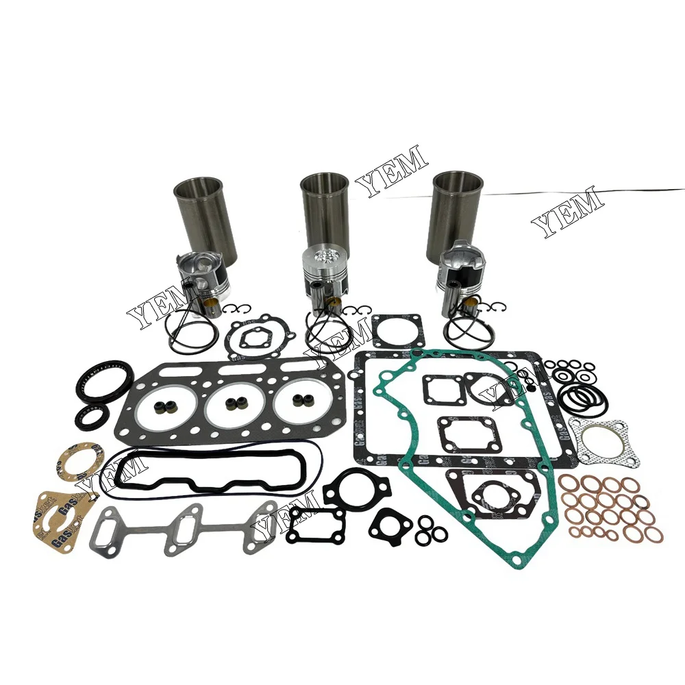 Overhaul Kit With Gasket Set Fit for Yanmar 3T75HA Engine 5