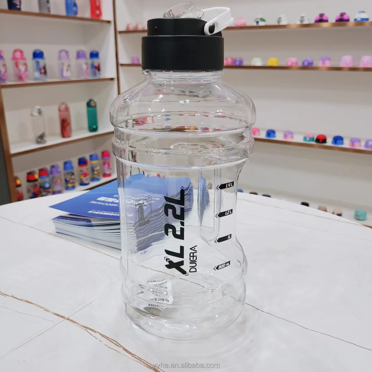 2.2l Top Seller Outdoor Plastic Large Capacity Water Jug Gym Leak Proof