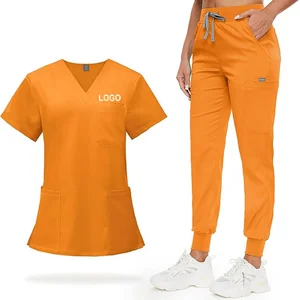 Custom Design Breathable Hospital Scrubs Uniform Suits  Medical Scrub Surgical Uniform Scrub Suits for Women