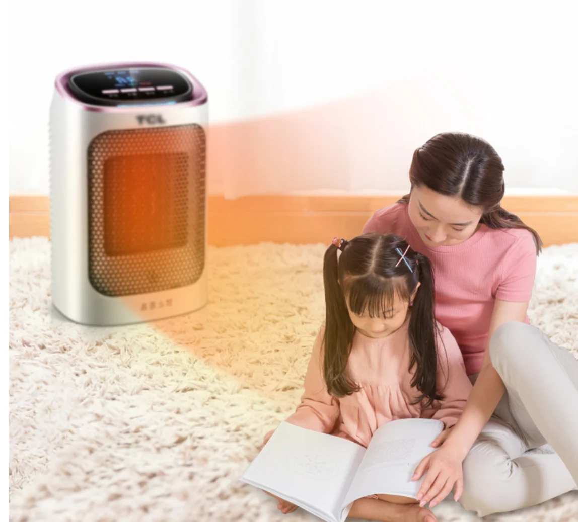 Desktop Ptc Electric Fan, Plastic - detail 6