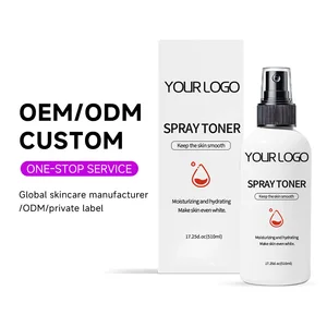 OEM ODM Skincare Product Lotion Vitamin E Facial Serum Hydrating Pore Cleansing Oil Control Facial Moisturizing Spray-type Toner