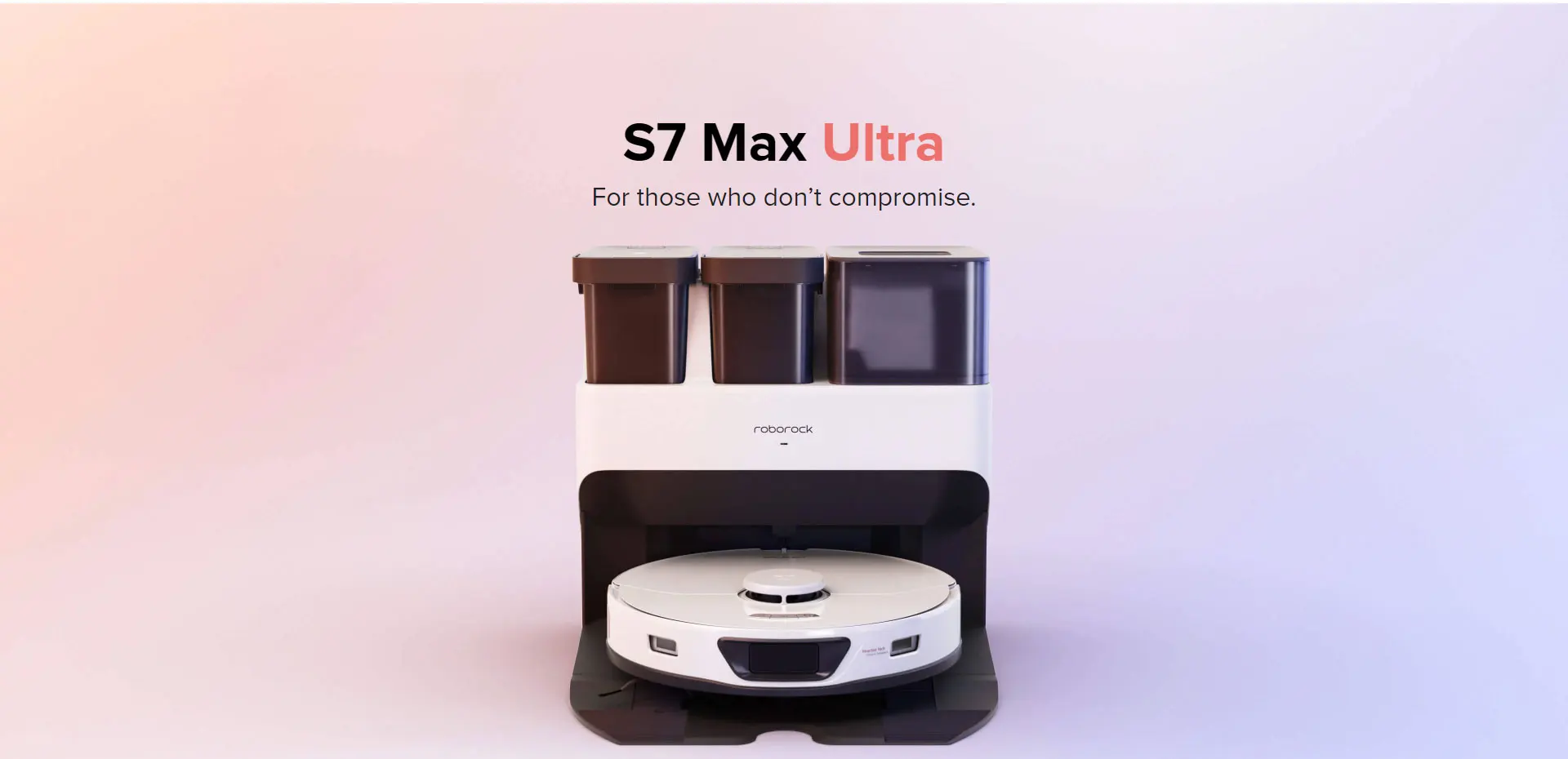 Roborock S7 Max Ultra Robot Vacuum Cleaner With Selfemptying Dustbin