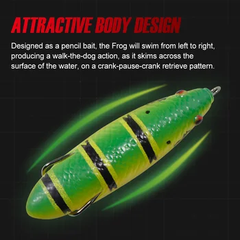 Wholesale Soft Artificial Rubber Fishing Frog Lures Hollow Body OEM Bullfrog Fishing Lure Factory – Soft Lure – view 5