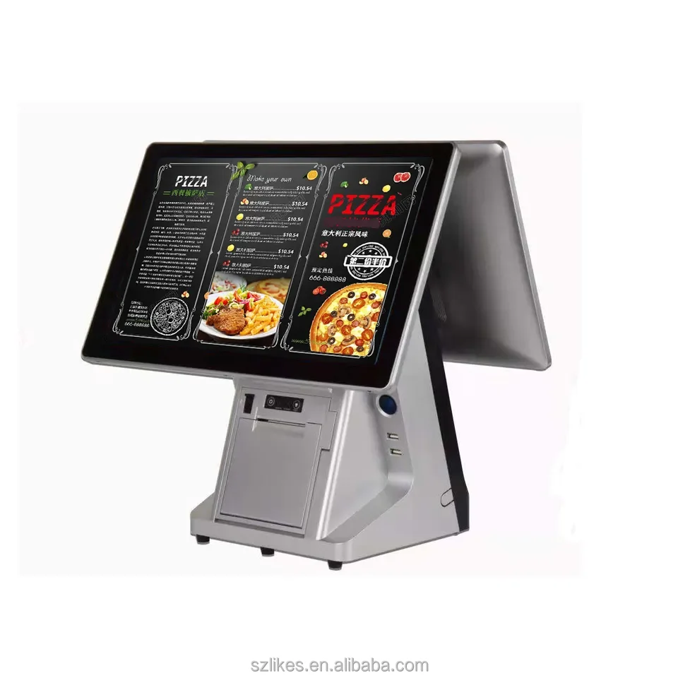 Big Supermarket Pos Touch Screen Billing Machine 15inch Pos Terminal
