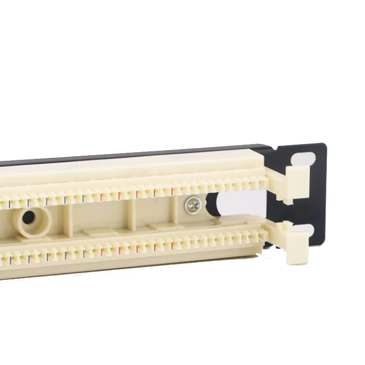 Best Price & Premium Quality 19" 1U 50-pair 110 Patch Panel for Network Installation factory