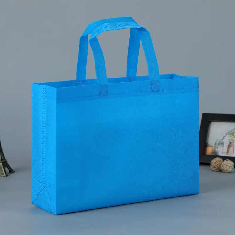 Eco-Friendly Recycled Polypropylene Laminated Cooler Drawstring Bag Non-Woven Tote Shoulder Shopping Bag for Promotions