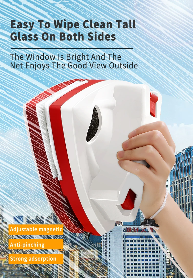 Joybos 10 Level Adjustable Glass Window Cleaning Tool