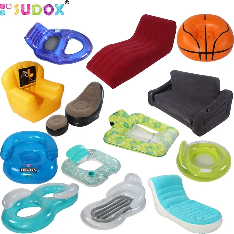 20 years inflatable manufacturer air water couch sofa chair lounge bench bed living room pool outdoor indoor promotional