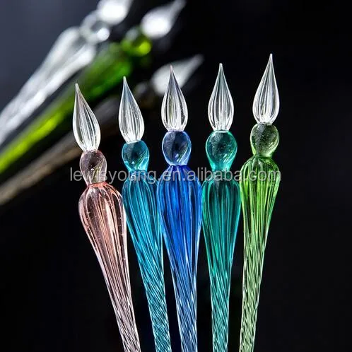 Glass Calligraphy Pens Glass Dip Pen and Crystal Signature Pen for Art  Painting Writing Decoration