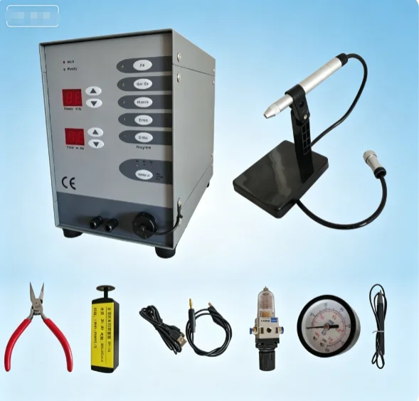TEBAK Argon Arc Pulse Welding Machine - Precise Welding Equipment for Precious Metal Jewelry and Dentures Spot Welding Machine