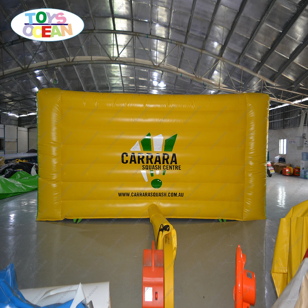 2023 New Inflatable Squash Courts for Children Customized Inflate Tennis Courts Interactive Squash Ball Wall