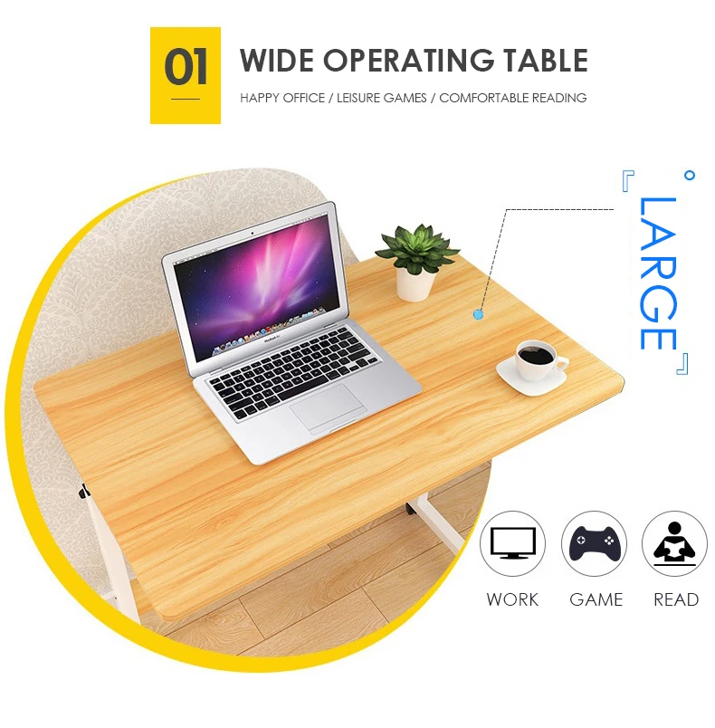 bed side table study folding laptop table computer desk