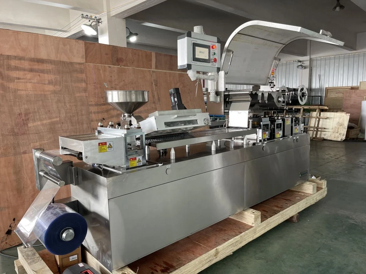 
 Машина для быстрой упаковки таблеток в блистере  