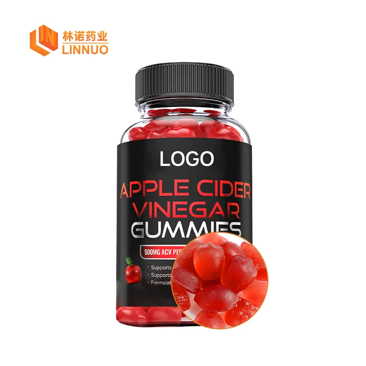 Organic Apple Cider Vinegar Gummies Candy Private Label Gummy Vitamins Weight Loss Slimming